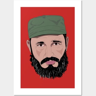 Fidel Castro Posters and Art